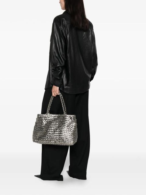 DRAGON DIFFUSION top handle tote bag - Silver - zdjęcie produktu nr 2