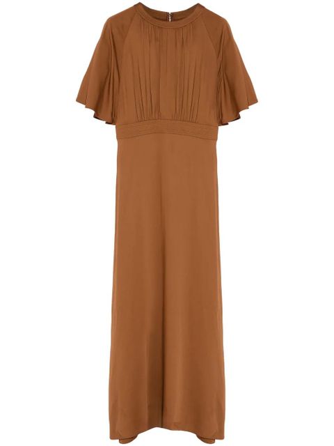 Yves Salomon belted dress - Brown - zdjęcie produktu nr 1
