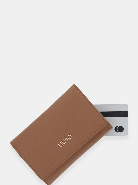 Liu Jo portfel damski kolor brązowy AA6172 E1109