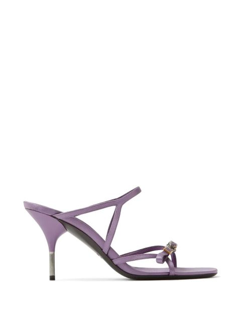 Versace medallion strap sandals - Purple - zdjęcie produktu nr 1