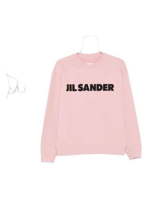 Jil Sander logo-print sweatshirt - Pink