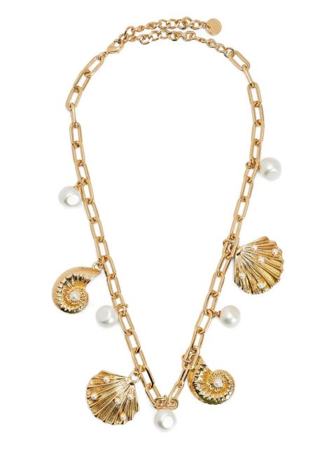 Self-Portrait statement-pendants necklace - Gold - zdjęcie produktu nr 1