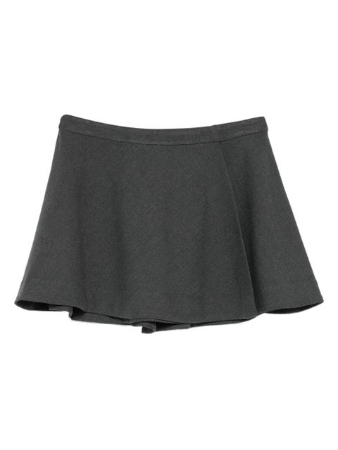 Eleh A-line cotton skirt - Grey - zdjęcie produktu nr 1
