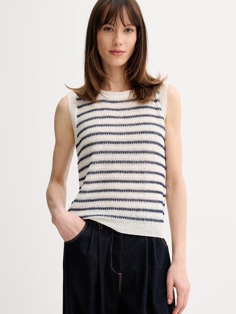 Weekend Max Mara sweter damski lniany PIUMA - zdjęcie produktu nr 1