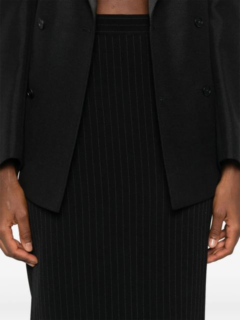 Balenciaga Hourglass midi skirt - Black