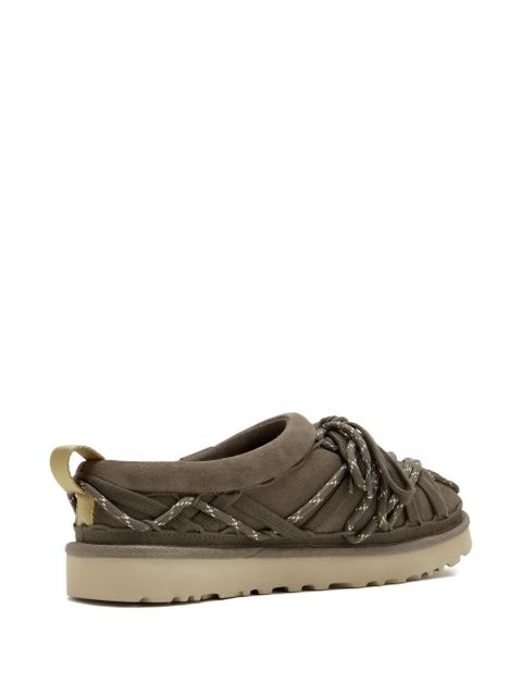 UGG woven lace-up sandals - Green