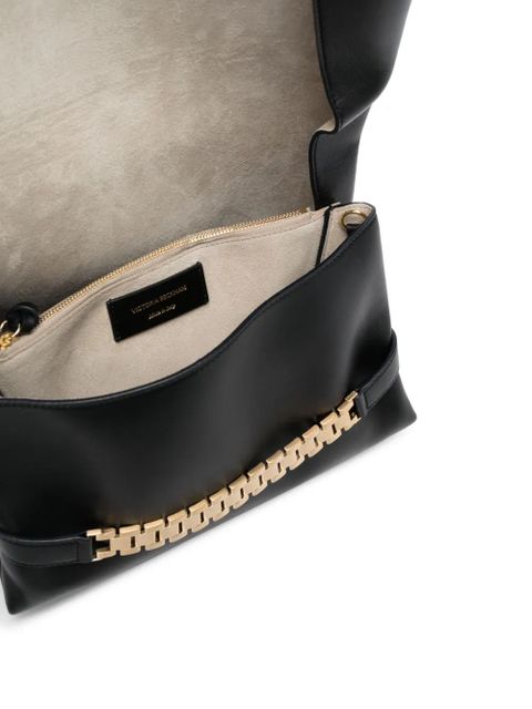Victoria Beckham mini Chain Pouch leather clutch - Black
