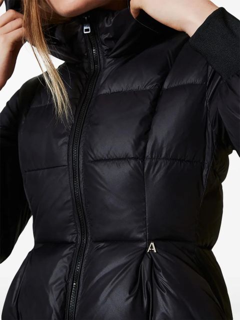 TWINSET hooded padded coat - Black
