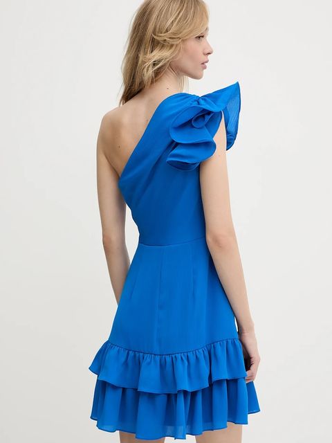 Morgan sukienka kolor niebieski mini prosta ROMELA