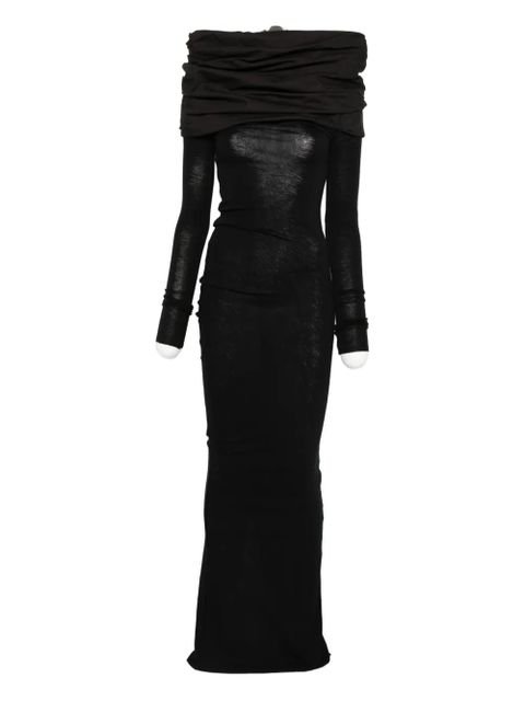 ENTIRE STUDIOS long sleeve dress - Black