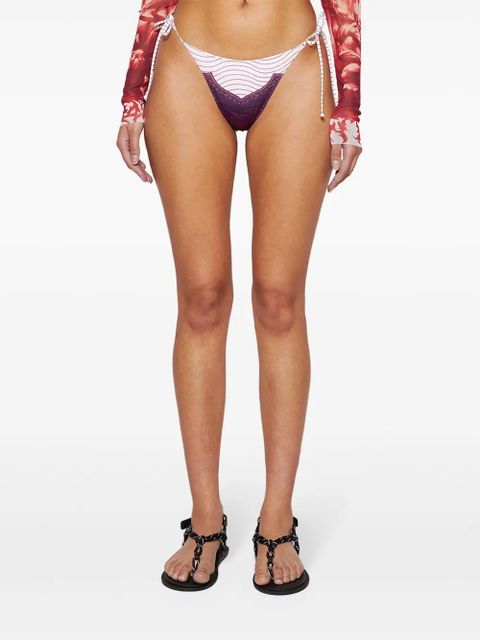 Jean Paul Gaultier Cartouche bikini bottoms - Purple