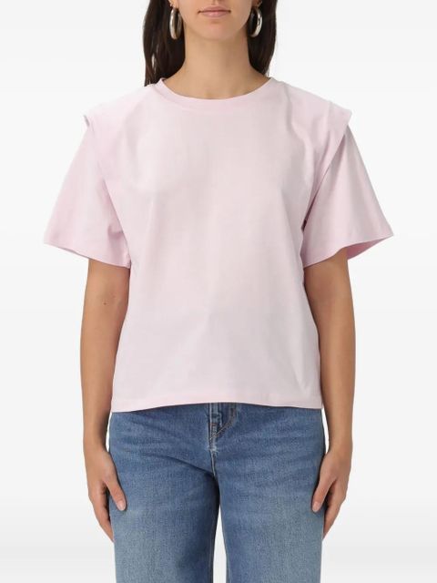 MARANT ÉTOILE crew-neck T-shirt - Pink - zdjęcie produktu nr 1