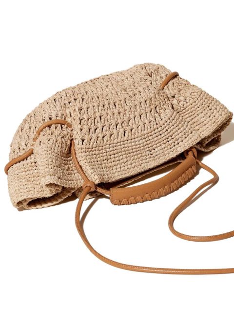 Hereu Arta crochet raffia tote bag - Neutrals - zdjęcie produktu nr 2