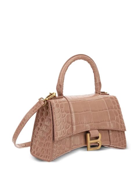 Balenciaga Hourglass XS top-handle bag - Neutrals
