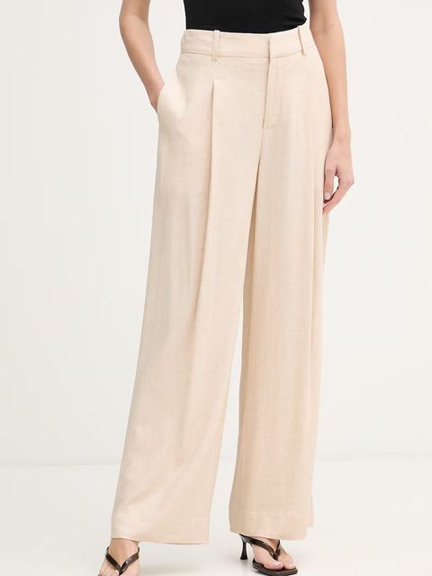 Mos Mosh spodnie damskie z dodatkiem lnu Coleen - zdjęcie produktu nr 1