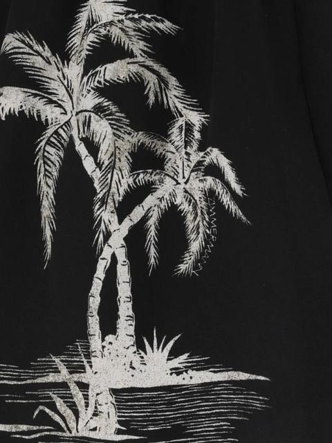 ZIMMERMANN palm tree-print skirt - Black - zdjęcie produktu nr 2