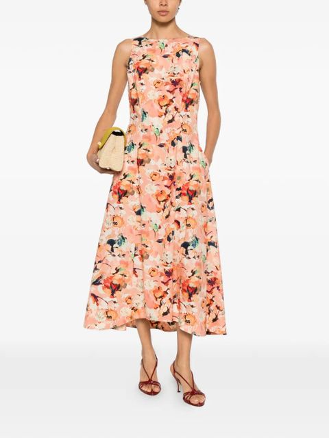 Ulla Johnson Georgia floral-print midi dress - Pink - zdjęcie produktu nr 2