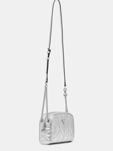 Guess torebka ALDINA kolor srebrny HWGY96 63140