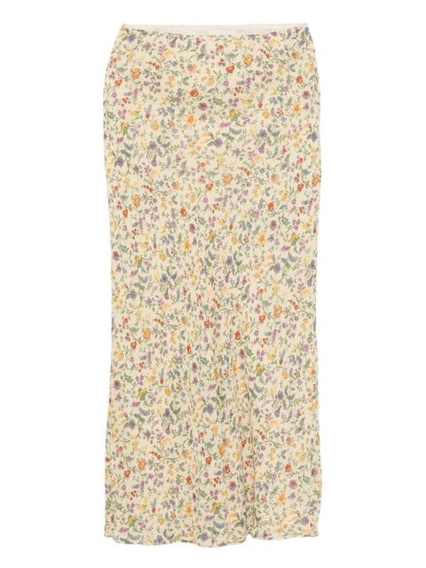 Reformation Layla skirt - Yellow - zdjęcie produktu nr 1