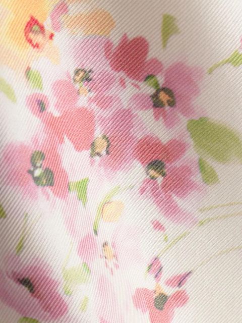 Prada floral-print silk scarf - Neutrals - zdjęcie produktu nr 2