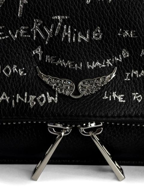 Zadig&Voltaire Rock Nano clutch bag - Black