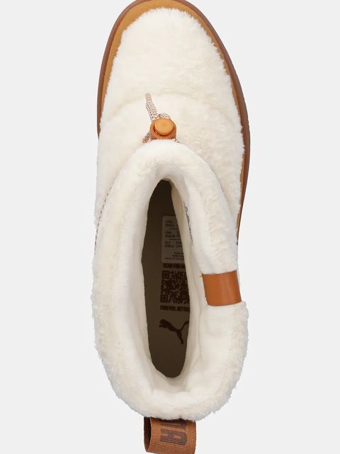 Puma śniegowce Snowbae Suede Wns kolor brązowy 402175