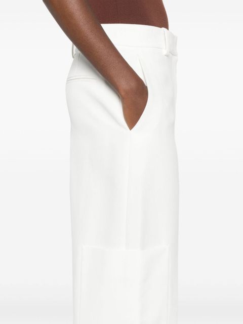 KHAITE Caiton trousers - White