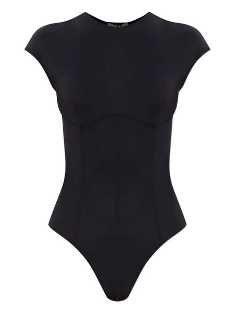 AGOLDE Nadia crew neck bodysuit - Black - zdjęcie produktu nr 1