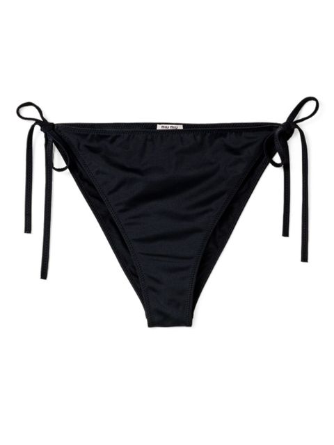 Miu Miu jersey bikini bottoms - Black - zdjęcie produktu nr 1