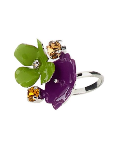 Marni flower stone ring - Silver - zdjęcie produktu nr 2
