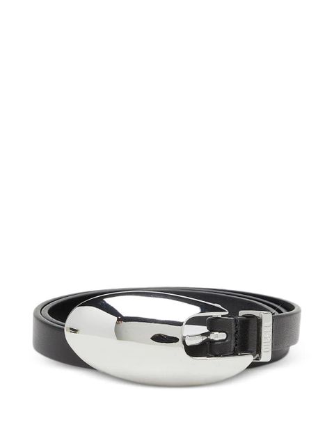 Diesel B-Rop sculpted-buckle belt - Black - zdjęcie produktu nr 1
