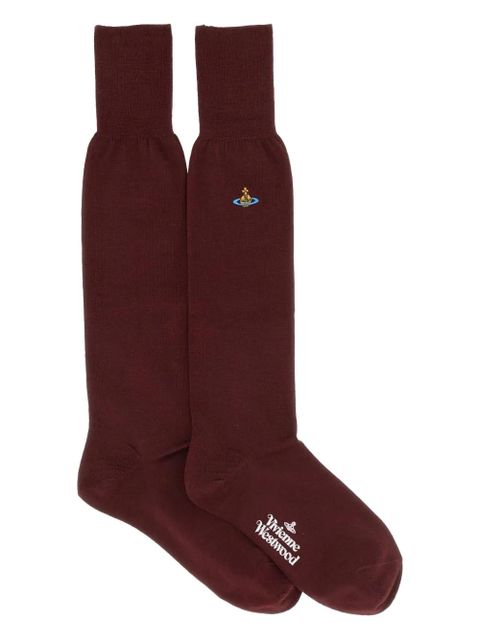 Vivienne Westwood Orb embroidered socks - zdjęcie produktu nr 1