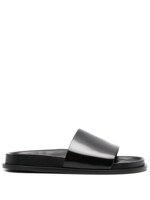 Saint Laurent Nichols slides - Black - zdjęcie produktu nr 1
