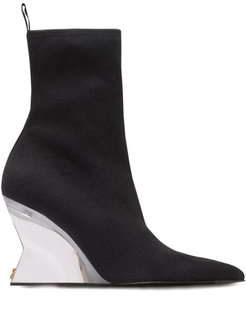 Balmain pointed-toe boots - Black - zdjęcie produktu nr 1