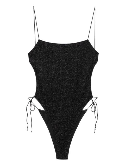 Oséree tie closure swimsuit - Black - zdjęcie produktu nr 1