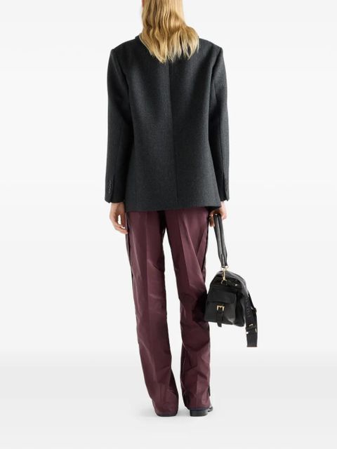 Prada straight-leg trousers - Purple
