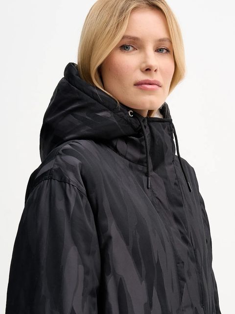 Sisley kurtka kolor czarny przejściowa 25E3LN068