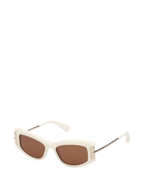 Max Mara Eyewear rectangle-frame sunglasses - White - zdjęcie produktu nr 2