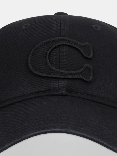 Coach czapka z daszkiem bawełniana - zdjęcie produktu nr 1