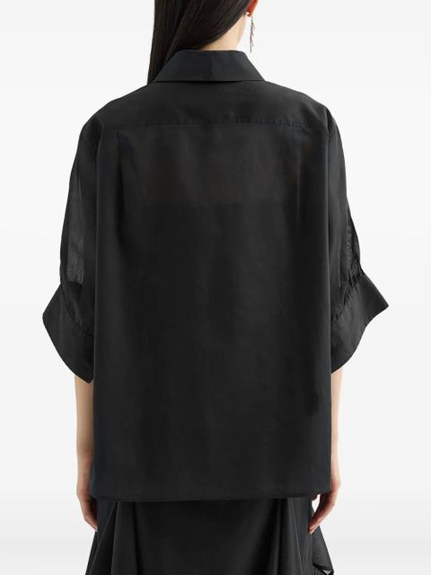 Jil Sander cotton shirt - Black