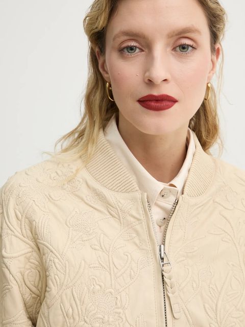 MUNTHE kurtka bomber skórzana FERRIL