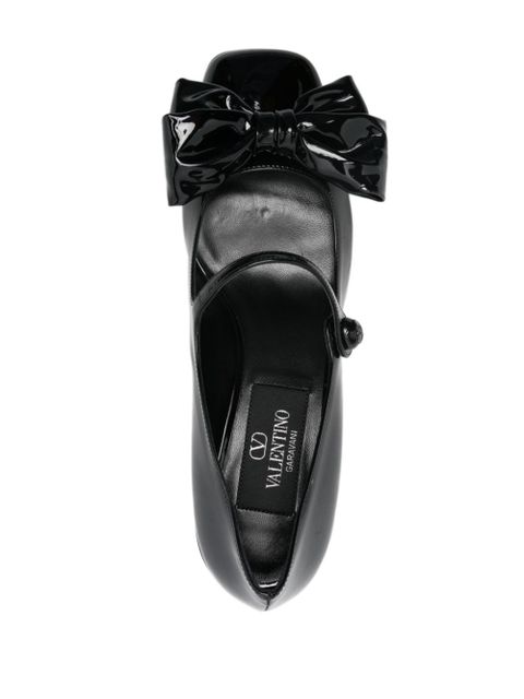 Valentino Garavani 60mm Bowjane pumps - Black