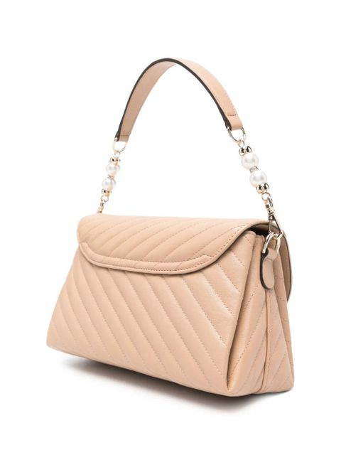 Jimmy Choo quilte logo-detail tote bag - Neutrals
