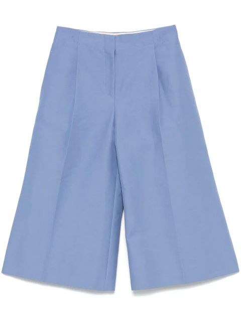 Marni cotton cady trousers - Blue - zdjęcie produktu nr 1