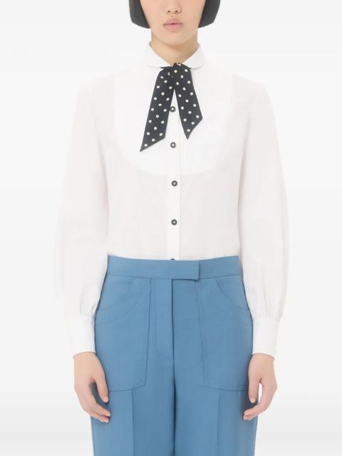 Valentino Garavani Plusdepois-tie top - White