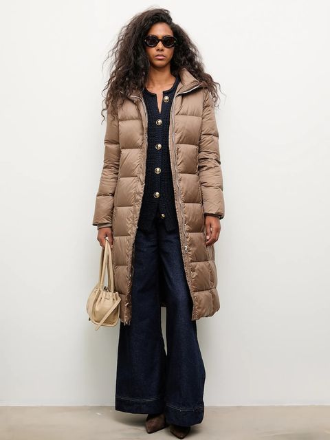 Answear.LAB kurtka kolor beżowy zimowa - zdjęcie produktu nr 2