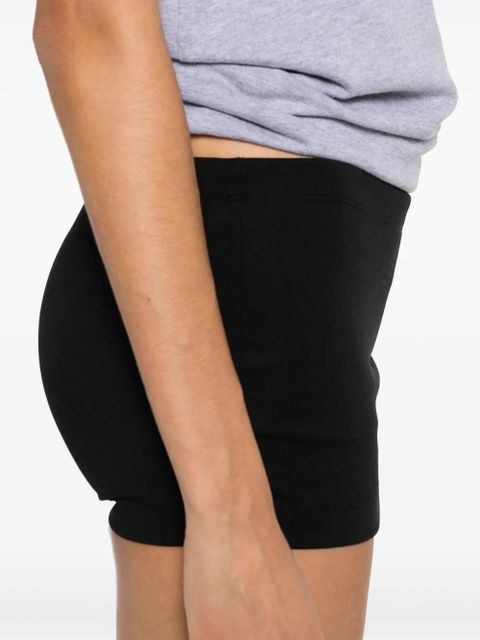 Balenciaga stretch-design mini skort - Black