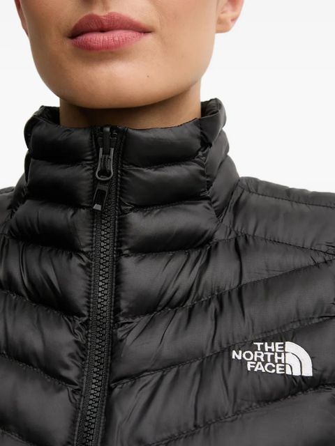 The North Face zip-up quilted gilet - Black