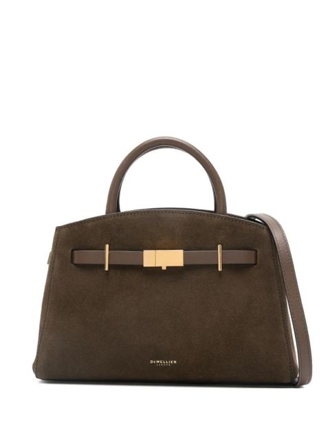DeMellier small Hudson suede tote bag - Brown - zdjęcie produktu nr 1