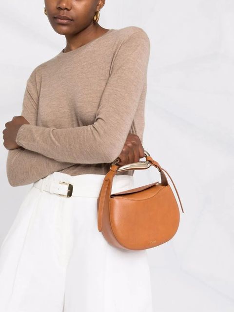 Max Mara long-sleeved cashmere-knit sweater - Brown